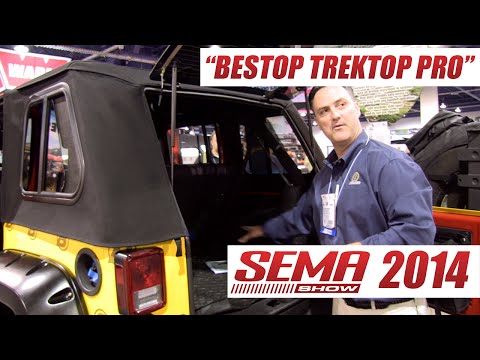 Bestop Trektop Pro for JK 2 Door and Unlimited : SEMA 2014