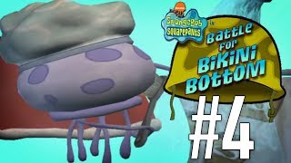 King Jellyfish... Can I Have Your Jelly?? | SpongeBob SquarePants: Battle for Bikini Bottom - PART 4