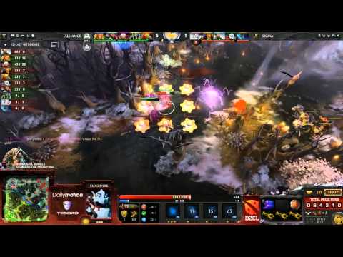 Alliance vs Sigma Game 2   DOTA 2 Champions League   Capitalist & Ayesee