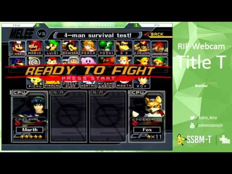UCI 19 - Kira (Fox) vs Cesar (Marth) - Super Smash Bros. Melee