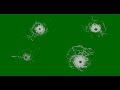 Bullet Shoot The Glass Green Screen Fotage Free Copyright