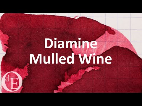 Diamine Inkvent Calendar 2019 - Day 13 - Mulled Wine