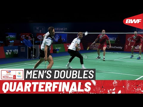 TotalEnergies BWF World Championships 2021 | Astrup/Rasmussen [7] vs Lamsfuss/Seidel [12] | QF