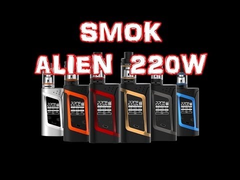 WTF! Elektro Bong - Smok - Alien 220W TC #UnBoxing