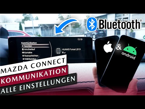Anleitung für Mazda Connect „Kommunikation“ Telefon Menü | alle Einstellungen erklärt | Viele Tipps