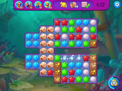 Fishdom Very Hard level 8089 no boosters フィッシュダム ベリーハード [Friend's]