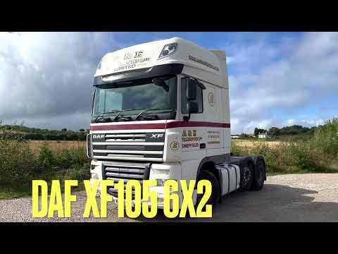 DAF XF105 6x2 tractor unit