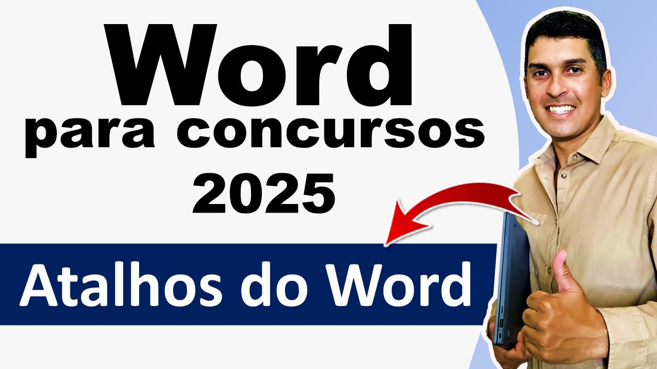 Word 2016 para Concursos 2025 | Atalhos do Word para Concursos | Informática para Concursos 2025