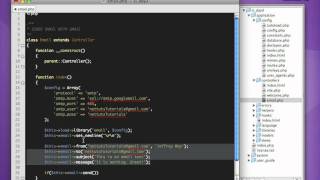 Download the video "CodeIgniter Day 3 - Sending emails"