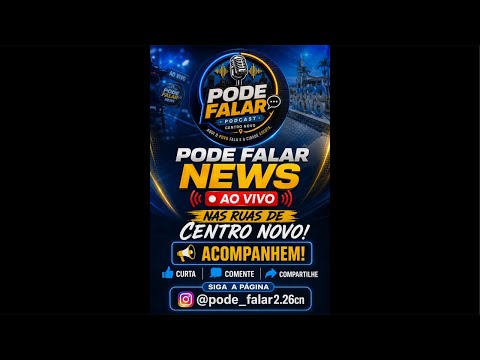 Pode Falar ( PERIGOS DO TRÂNSITO DE CENTRO NOVO DO MARANHÃO. 