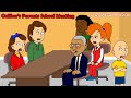 Caillou Gets Grounded Caillou S Parents School Meeting