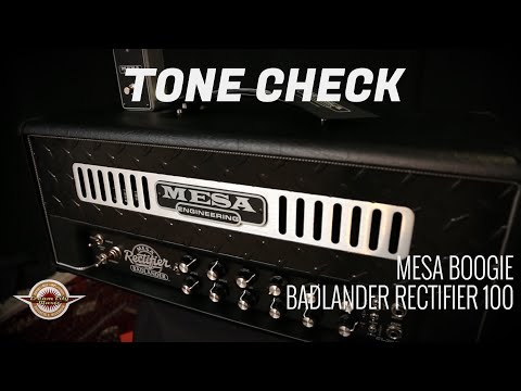 TONE CHECK: Mesa Boogie Badlander 100 Rectifier Demo | No Talking