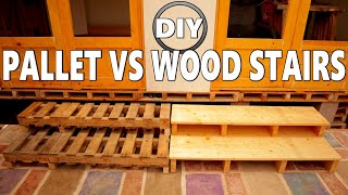 Pallet Stairs vs New Stairs Mobile Home Build (S1 Ep21)