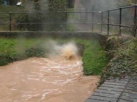 Ottery St Mary Floods November 2012