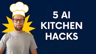 5 Ways Chat GPT Makes Cooking So Much Easier!