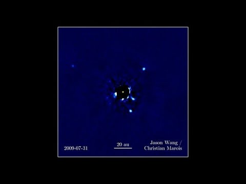 Orbital motion of the HR8799  system