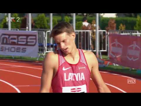 110m prepone [M], I. skupina i nastup Andjelića - Ekipno prvenstvo Europe 2019 (tv)