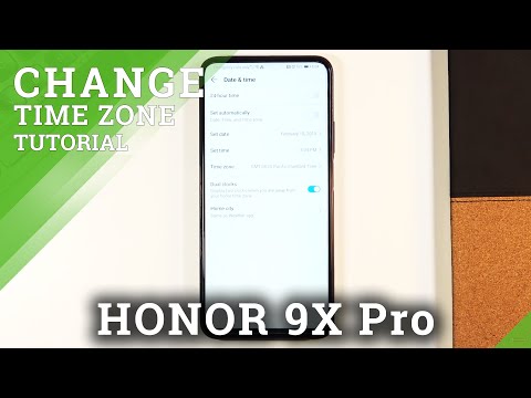 How to Set Date and Time in HUAWEI Honor 9x Pro – Change Time Zone