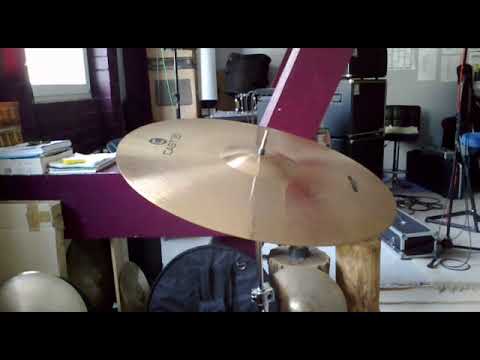 20" Sonor B8 Ride Cymbal Re-Hammered + Re-Lathed 1782g