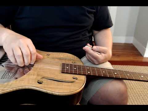 (Very) Beginner Lap Steel Guitar lesson