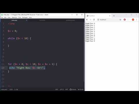 Php Tutorial 22 How To Using Do While Loop