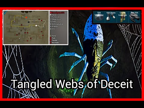 Tangled Webs of Deceit, masmorra com mapa do Ark Mobile