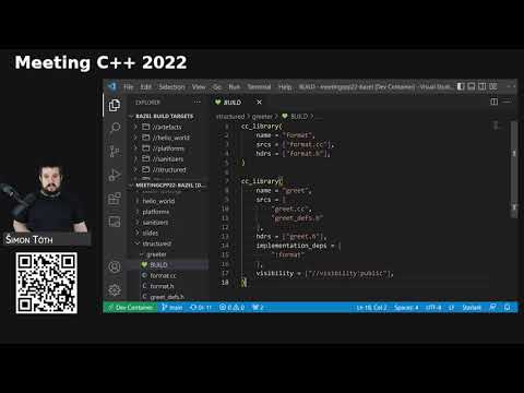 Living at HEAD with Bazel - Šimon Tóth - Meeting C++ 2022