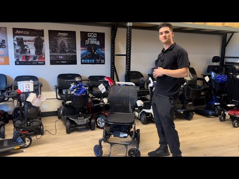Quickie Q50 R Carbon Fiber Powerchair - In Depth Demonstration