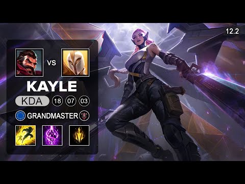 Kayle Top vs Graves - EUW Grandmaster - Season 12 Patch 12.2