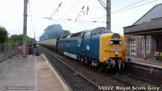 preview picture of video '55022 'Royal Scots Grey' Newton Le Willows - 2nd June 2012'