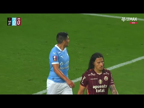 ÁVILA MISSES THE CLEAREST GOAL OF THE FIRST HALF | Sporting Cristal vs Universitario