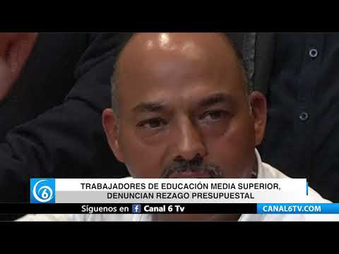 Video: Trabajadores de educación media superior, denuncian rezago presupuestal