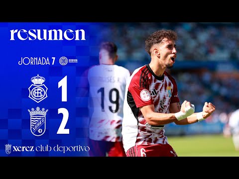 Summary of RC Recreativo de Huelva 1-2 Xerez CD