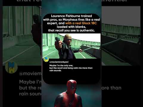 Morpheus’ Glock 18C 🔥 The Gun That Blew Up the Twins’ SUV | Matrix Reloaded