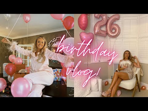 MY 26TH BIRTHDAY VLOG!!!! CLUBBING, PRESENTS & TRIP TO THE SPA!!!!