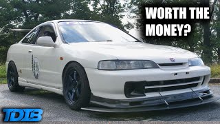 Modified Acura Integra Type R Review! 9000RPM of JDM Glory by That Dude in Blue