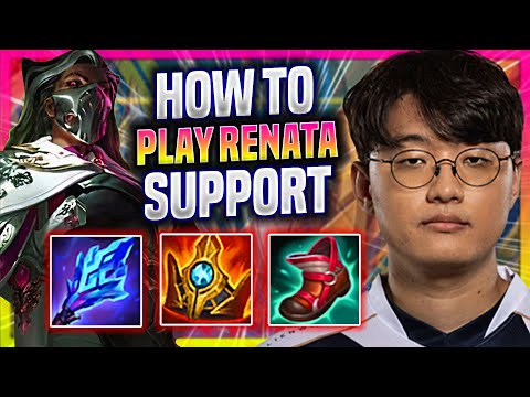 LEARN HOW TO PLAY RENATA SUPPORT LIKE A PRO! - TL Corejj Plays Renata Support vs Rakan! |