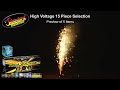 High Voltage 15 Piece Selection From Standard Fireworks Fireworkcrazy Fireworkcrazy ​