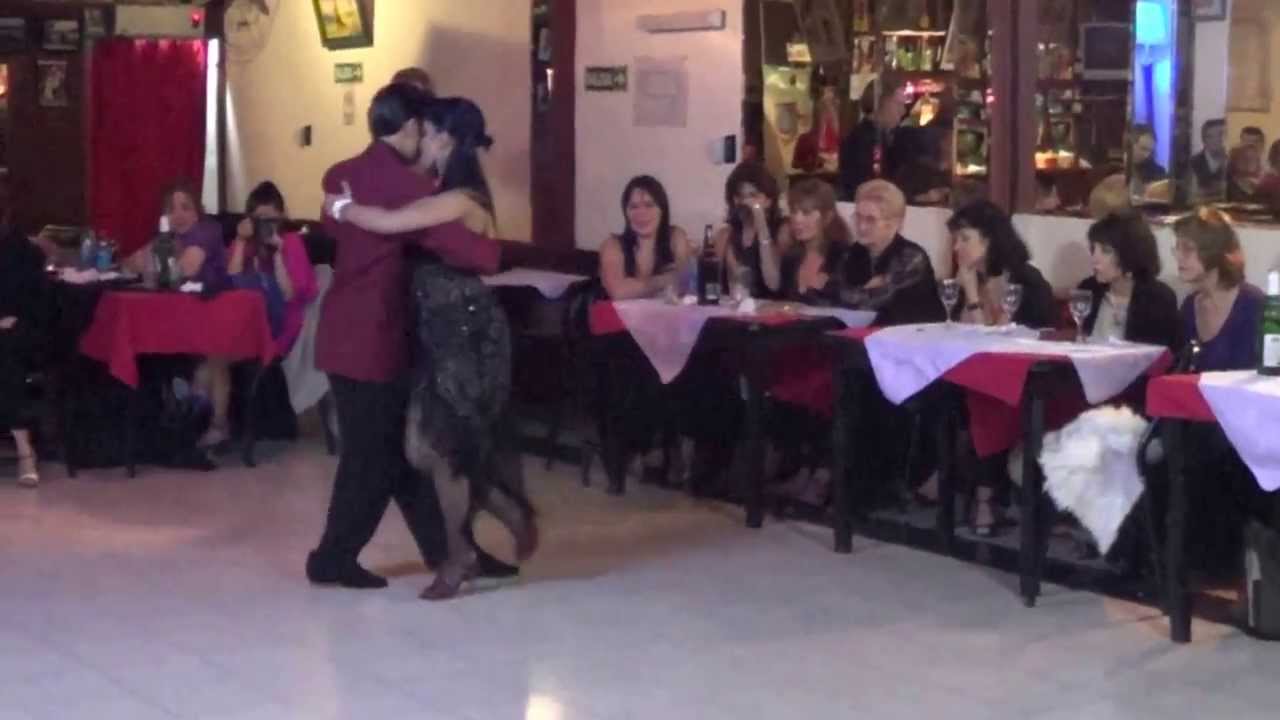 Gioia Abballe y Simone Facchini "Milonga Sentimental" "VIDA MIA" Club Fulgor (Viernes 16-08-13)  1/3