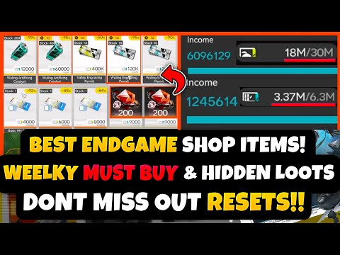 BEST Endgame Shop WEEKLY & 'HIDDEN' Items In Arknights: Endfield | DONT MISS RESET!