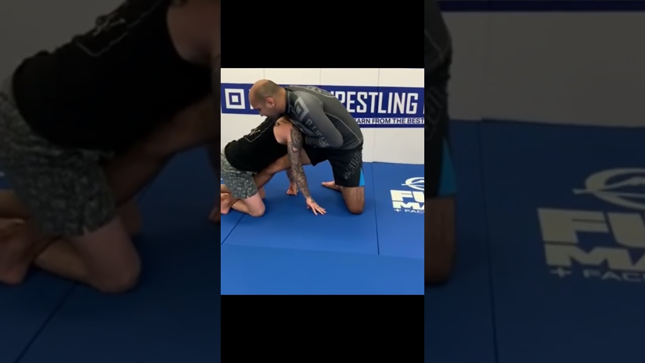 Half Guard to Deep Half Sweep
