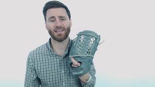 Video thumbnail: Nokona American Kip 12.5" Fastpitch Softball Glove: A-V1250MGR