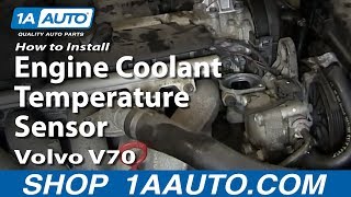 How to Replace Coolant Temperature Sensor 99-02 Volvo V70