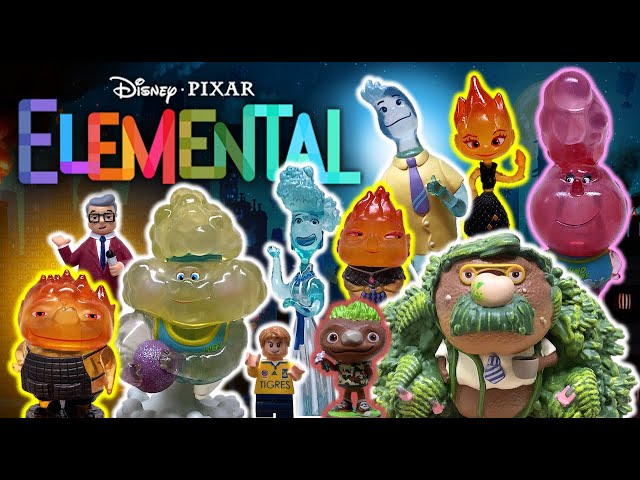 Vídeo relacionado con Mattel Pixar Elemental Lumen Figura de acción de la película, juguete +3 años (HMM09)