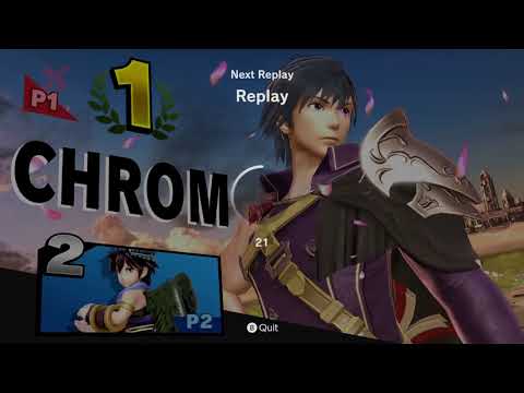 PP Winter 2018 - Rinor (Chrom) vs Lucky (Pit, Dark Pit) - Losers Semifinals