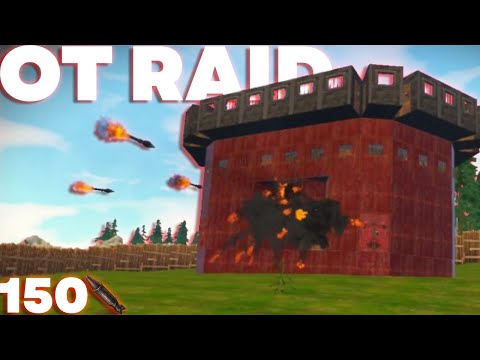 RAIDING "OT" IN STRAYED WITH 150+ ROCKETS | Strayed Vr | Vr Rust