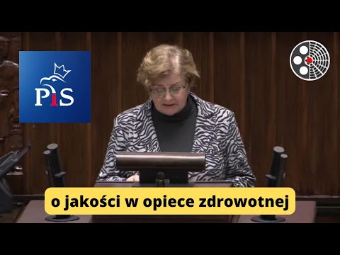 Elżbieta Płonka o autoryzacji i jakości w opiece zdrowotnej