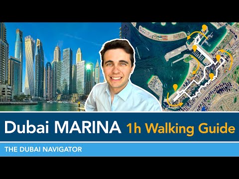 Dubai Marina, JBR & Dubai Harbour Walking Tour | Best Waterfront Attractions in Dubai