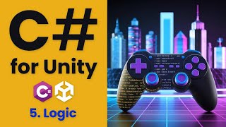 Download the video "How Booleans Power Game Decisions | Learn C# for Unity"