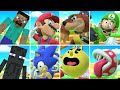 Super Smash Bros Ultimate All Screen KO S W DLC